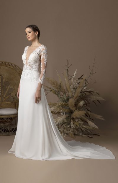 Robe de mariée AD-2021-05 par Couture Nuptiale
