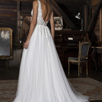 Robe de mariée AD-2021-18 par Couture Nuptiale