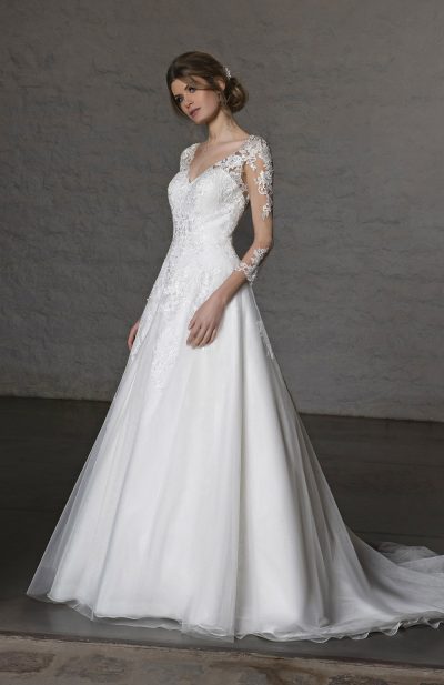 Robe de mariée AD-2021-09 par Couture Nuptiale
