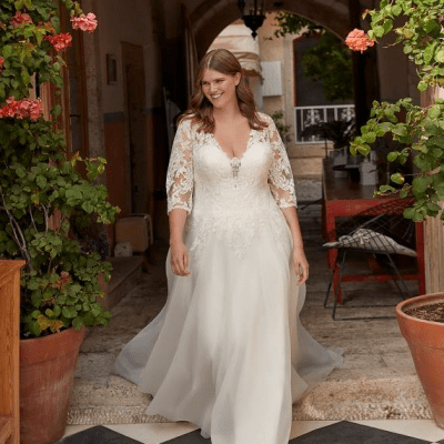 Robe de mariée PATRICIA par ALEXIS MARIAGE